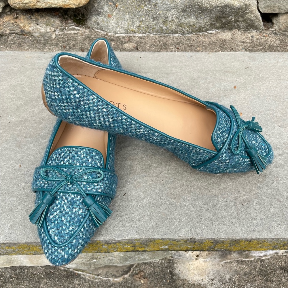 Talbots Tweed Flats size 7.5